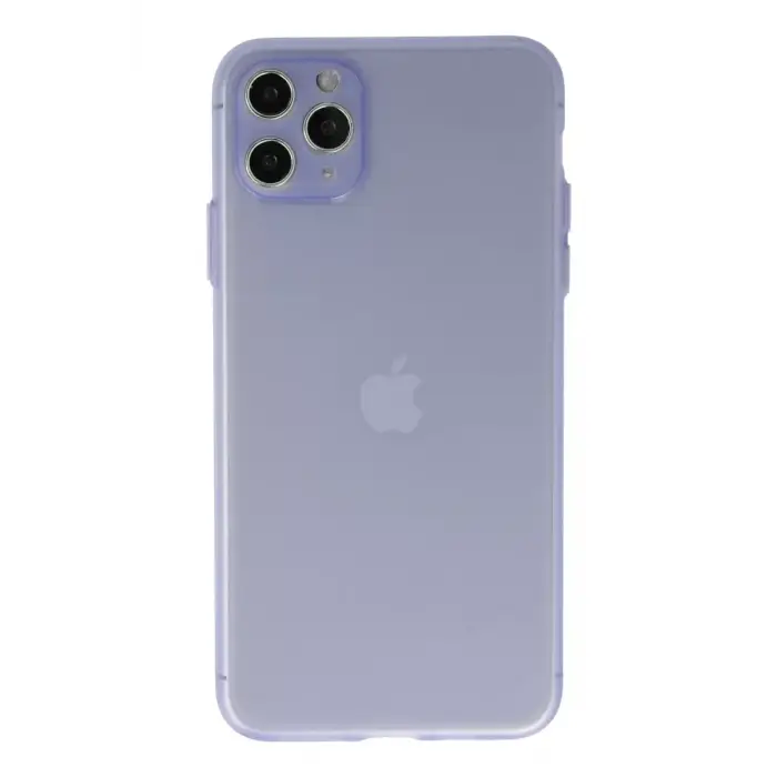 Newface Apple iPhone 11 Pro Max Kılıf Puma Silikon - Mor