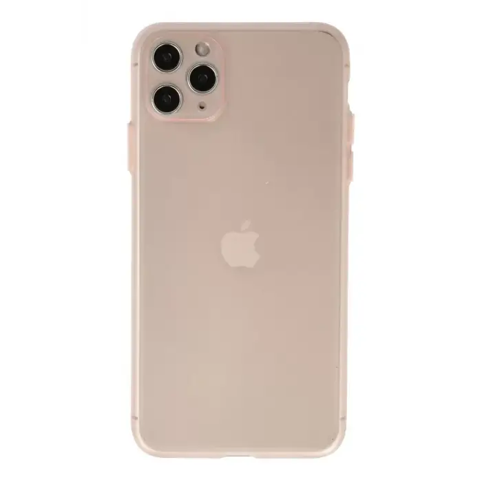 Newface Apple iPhone 11 Pro Max Kılıf Puma Silikon - Pembe