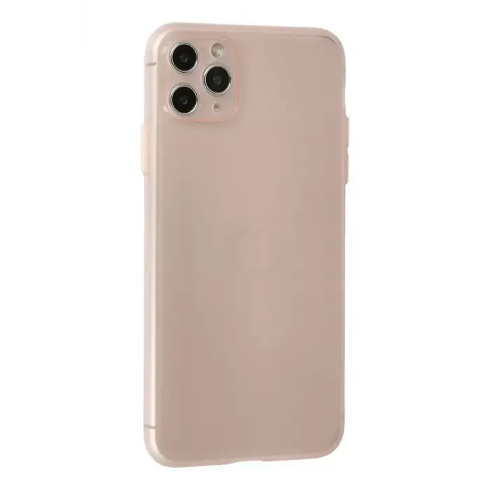 Newface Apple iPhone 11 Pro Max Kılıf Puma Silikon - Pembe