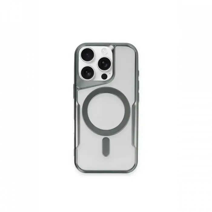 Newface iPhone 12 Kılıf Boyi Magsafe Silikon Kapak - Yeşil