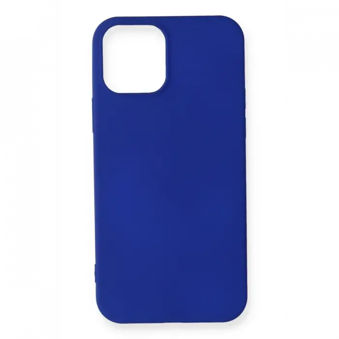 Newface iPhone 12 Mini Kılıf First Silikon - Lacivert