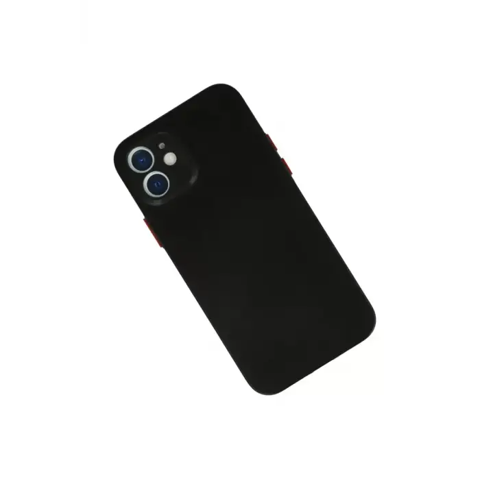 Newface Apple iPhone 12 Mini Kılıf PP Ultra İnce Kapak - Siyah