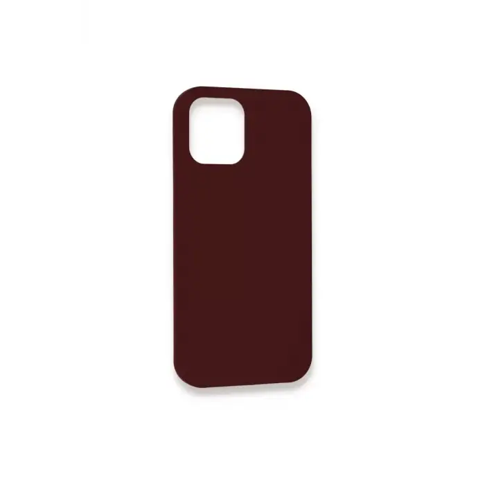 Newface Apple iPhone 12 Pro Kılıf Lansman Legant Silikon - Bordo