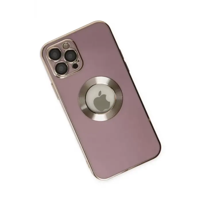 Newface Apple iPhone 12 Pro Kılıf Store Silikon - Mor