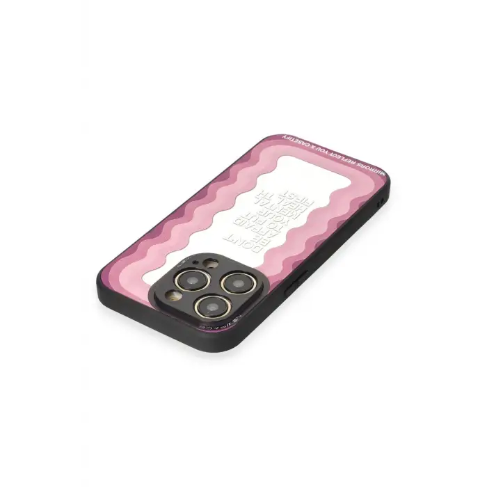 Newface iPhone 12 Pro Max Kılıf Mirror Desenli Kapak - Mirror - 11