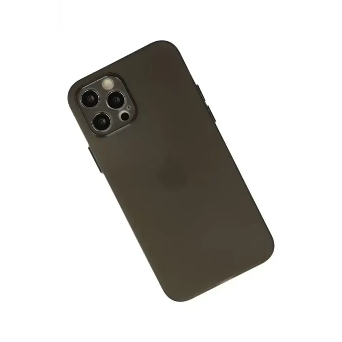 Newface Apple iPhone 12 Pro Max Kılıf Puma Silikon - Gri