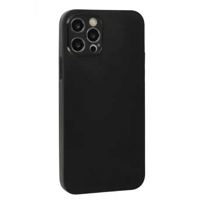 Newface Apple iPhone 12 Pro Max Kılıf Puma Silikon - Siyah