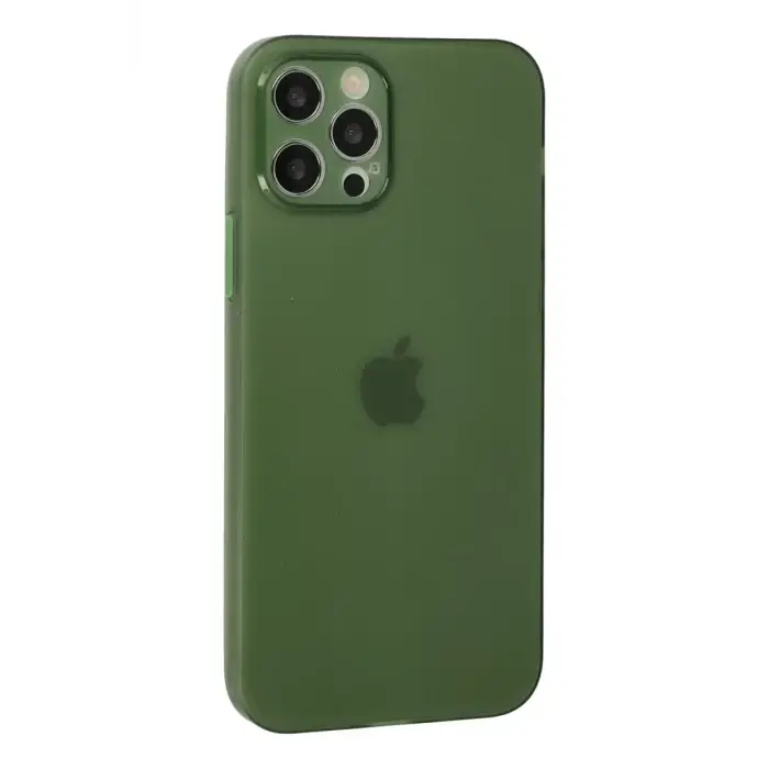 Newface Apple iPhone 12 Pro Max Kılıf Puma Silikon - Yeşil