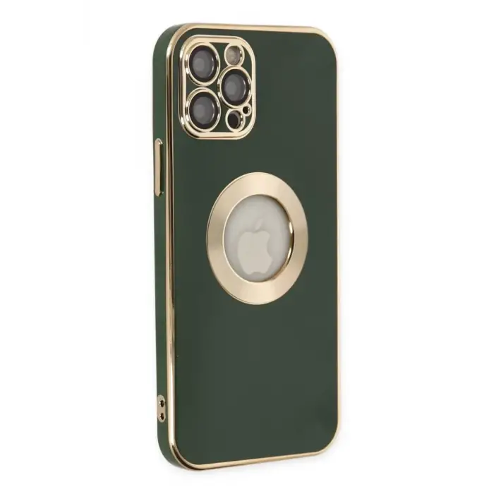 Newface Apple iPhone 12 Pro Max Kılıf Store Silikon - Yeşil