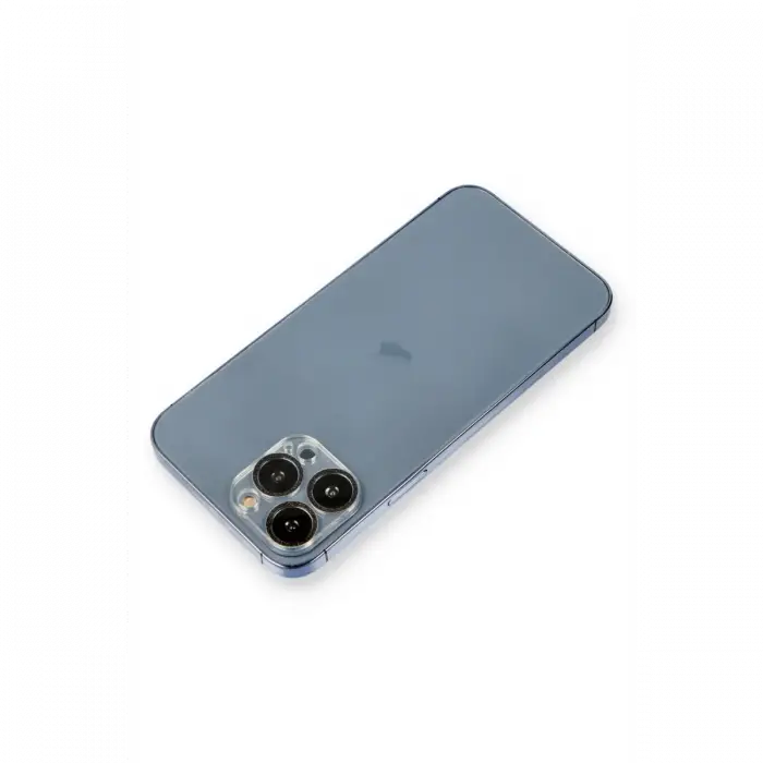 Newface iPhone 12 Pro Max Shine Kamera Lens Koruma Cam - Siyah