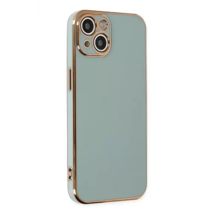 Newface Apple iPhone 13 Kılıf Volet Silikon - Açık Yeşil