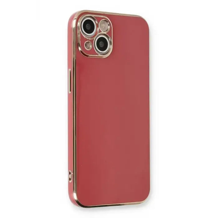 Newface Apple iPhone 13 Kılıf Volet Silikon - Kırmızı