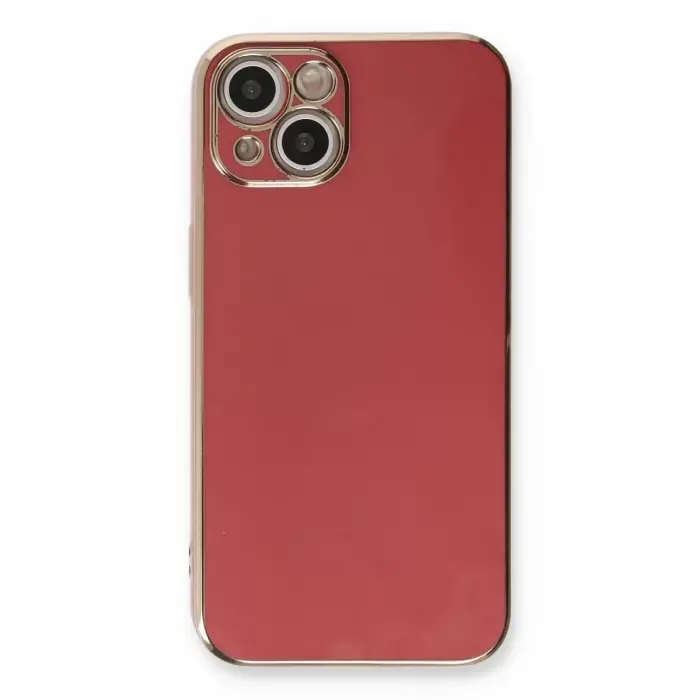 Newface Apple iPhone 13 Kılıf Volet Silikon - Kırmızı