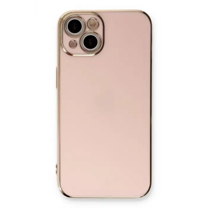 Newface Apple iPhone 13 Kılıf Volet Silikon - Pembe