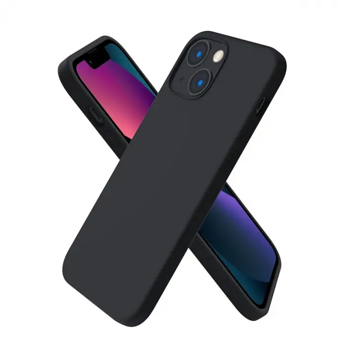 Newface iPhone 13 Mini Kılıf First Silikon - Siyah