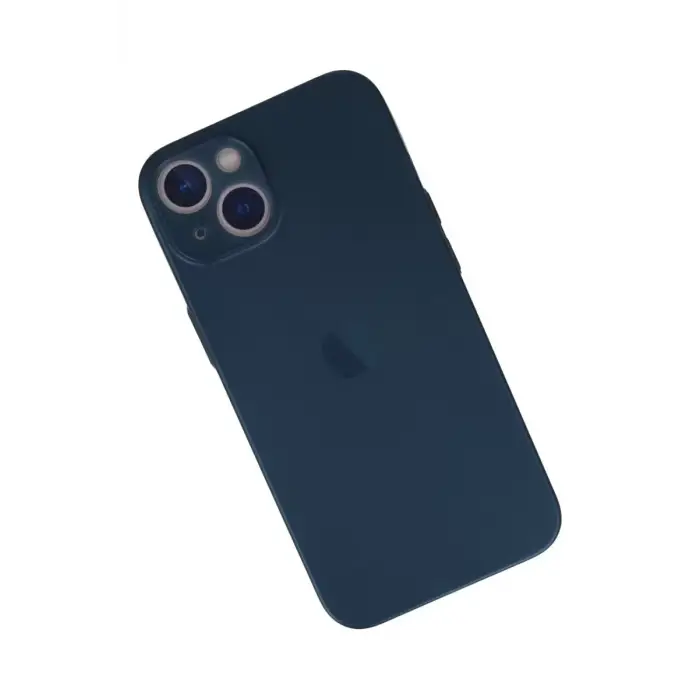 Newface Apple iPhone 13 Mini Kılıf PP Ultra İnce Kapak - Mavi