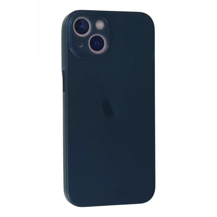 Newface iPhone 13 Mini Kılıf PP Ultra İnce Kapak - Mavi