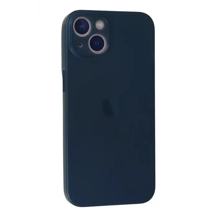 Newface Apple iPhone 13 Mini Kılıf PP Ultra İnce Kapak - Mavi