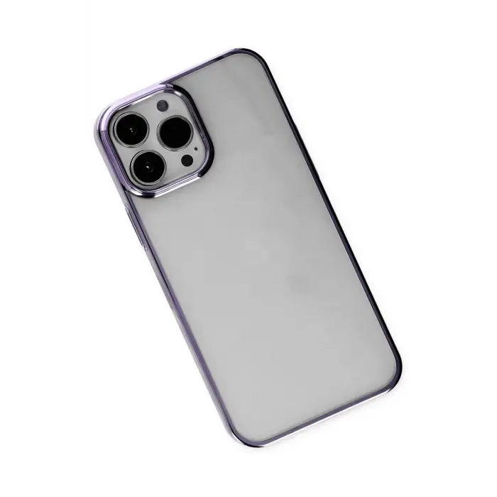Newface iPhone 13 Pro Kılıf Element Silikon - Mor