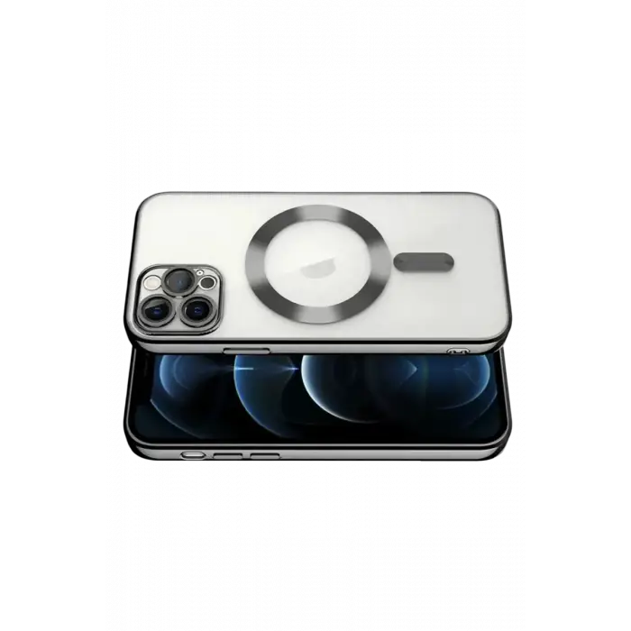 Newface Apple iPhone 13 Pro Kılıf Kross Magneticsafe Kapak - Siyah