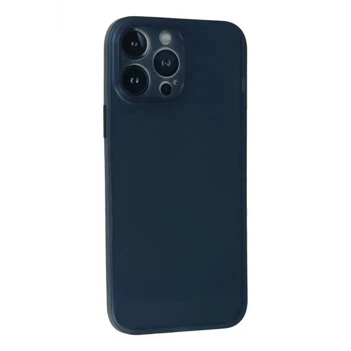 Newface Apple iPhone 13 Pro Kılıf PP Ultra İnce Kapak - Mavi