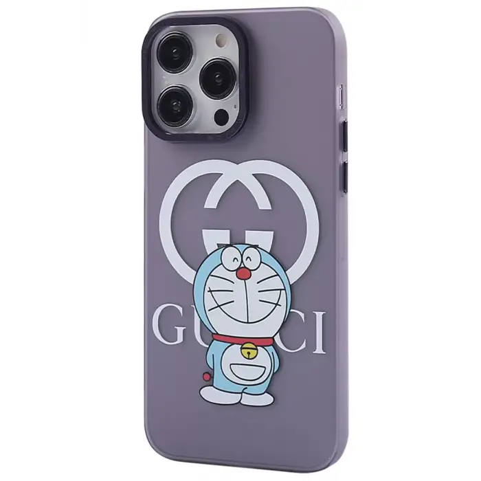 Newface Apple iPhone 13 Pro Kılıf Prada Desenli Kapak - Prada Mor - 3