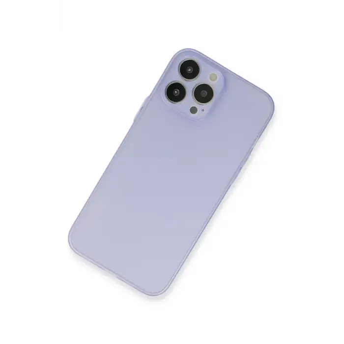 Newface Apple iPhone 13 Pro Kılıf Puma Silikon - Mor