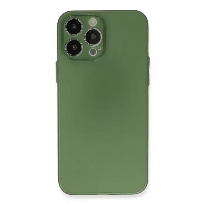 Newface Apple iPhone 13 Pro Kılıf Puma Silikon - Yeşil