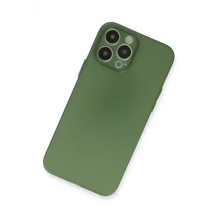 Newface Apple iPhone 13 Pro Kılıf Puma Silikon - Yeşil