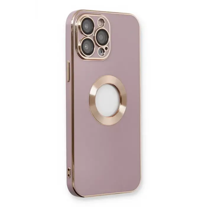 Newface Apple iPhone 13 Pro Kılıf Store Silikon - Mor