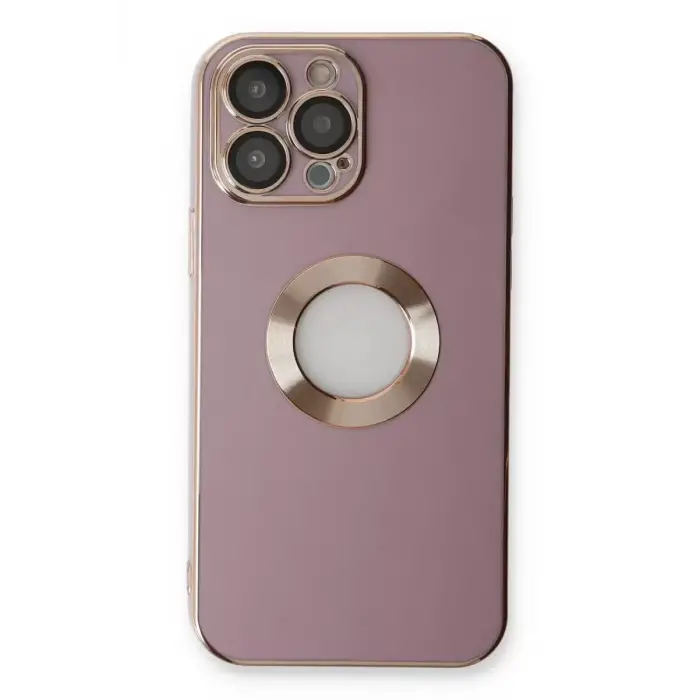 Newface Apple iPhone 13 Pro Kılıf Store Silikon - Mor