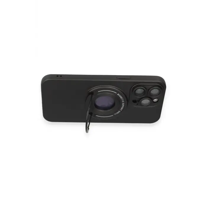 Newface iPhone 13 Pro Max Kılıf Lukka Magneticsafe Kapak - Siyah