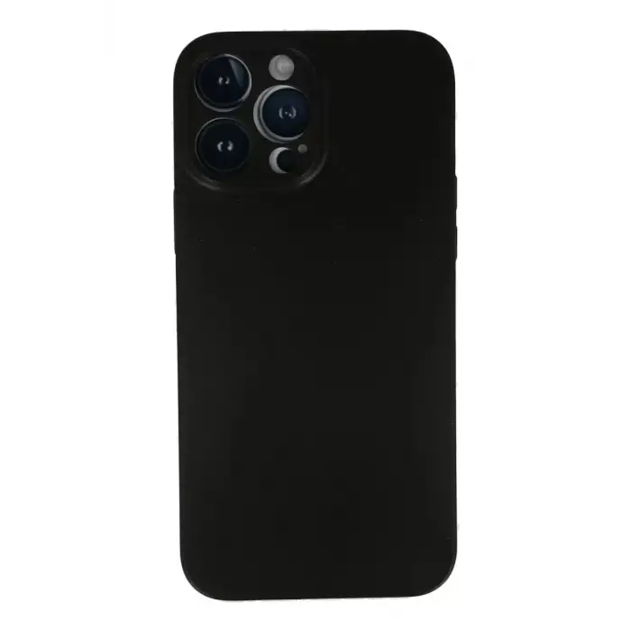 Newface Apple iPhone 13 Pro Max Kılıf PP Ultra İnce Kapak - Siyah