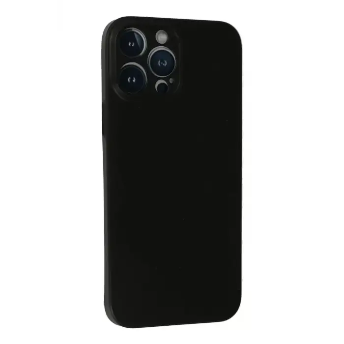 Newface Apple iPhone 13 Pro Max Kılıf PP Ultra İnce Kapak - Siyah