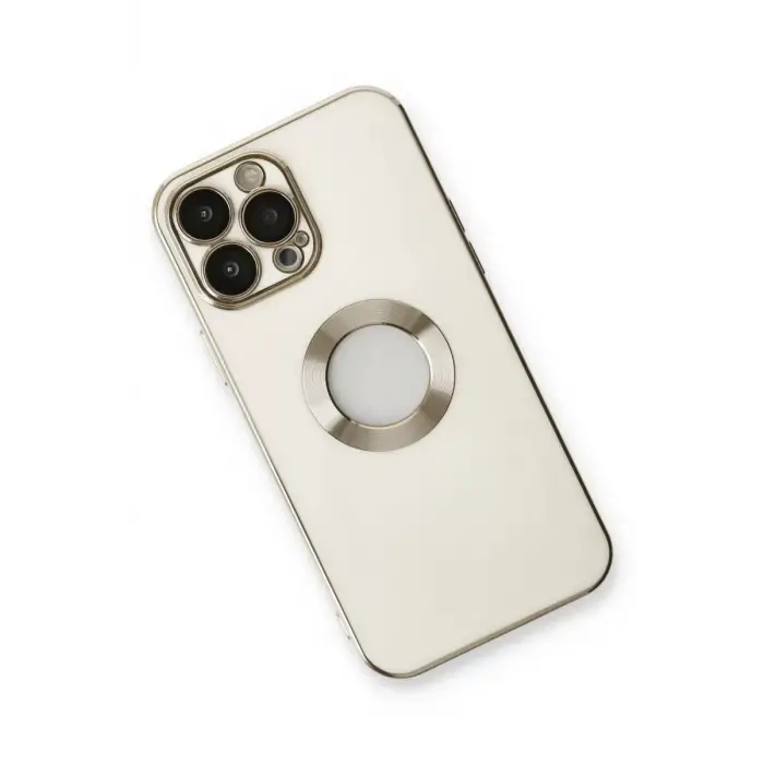 Newface Apple iPhone 13 Pro Max Kılıf Store Silikon - Beyaz