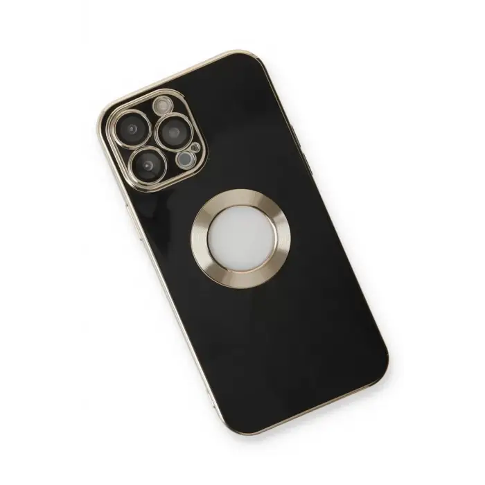 Newface Apple iPhone 13 Pro Max Kılıf Store Silikon - Siyah