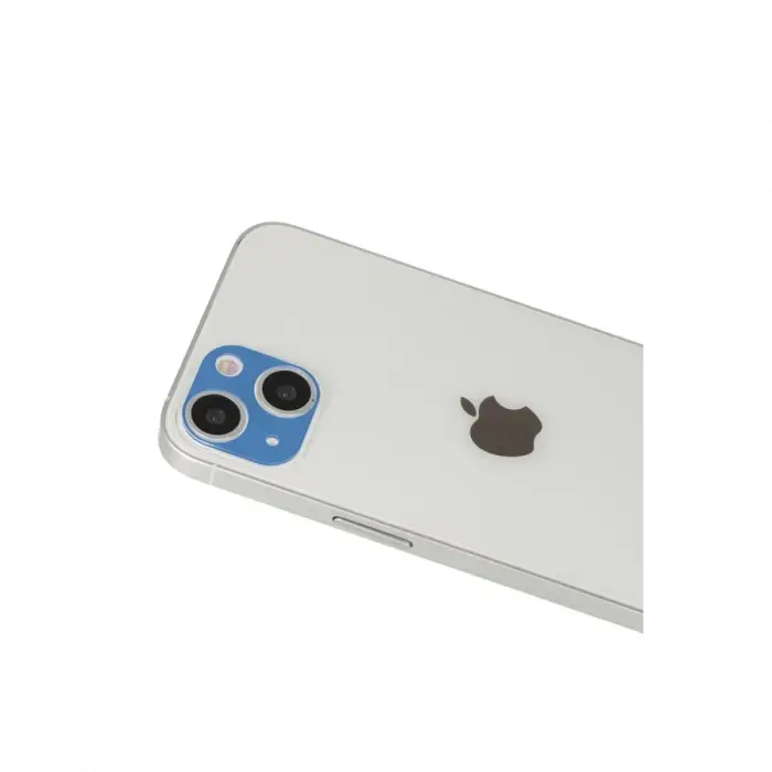Newface iPhone 13 Rainbow Kamera Lens Koruma Cam - Mavi