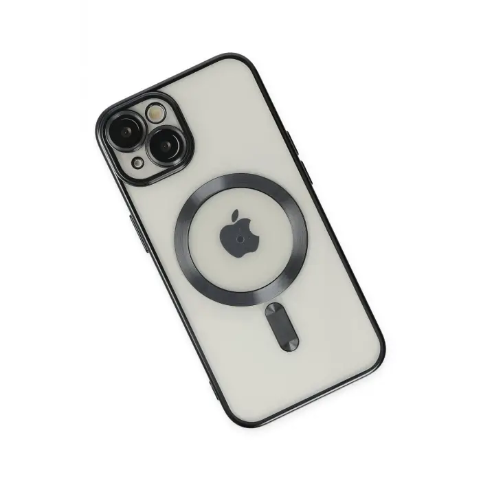 Newface iPhone 14 Kılıf Kross Magneticsafe Kapak - Siyah