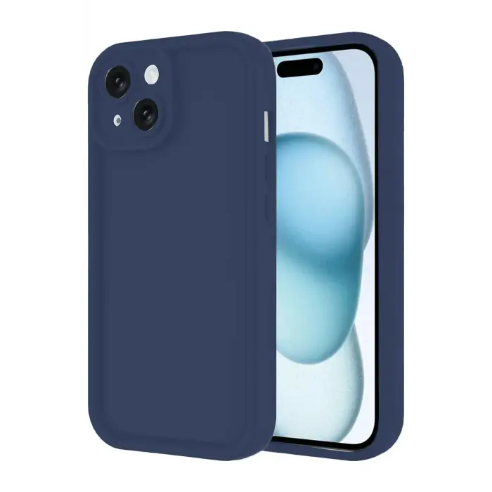 Newface iPhone 14 Kılıf Viera Silikon - Lacivert