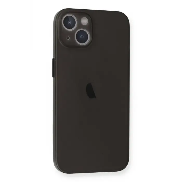 Newface iPhone 14 Plus Kılıf PP Ultra İnce Kapak - Gri