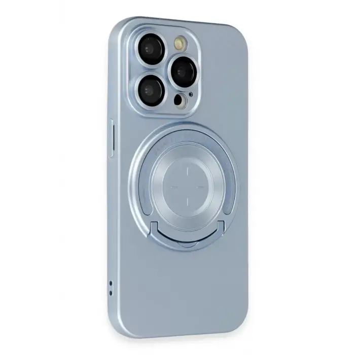 Newface Apple iPhone 14 Pro Kılıf Lukka Magneticsafe Kapak - Sierra Blue