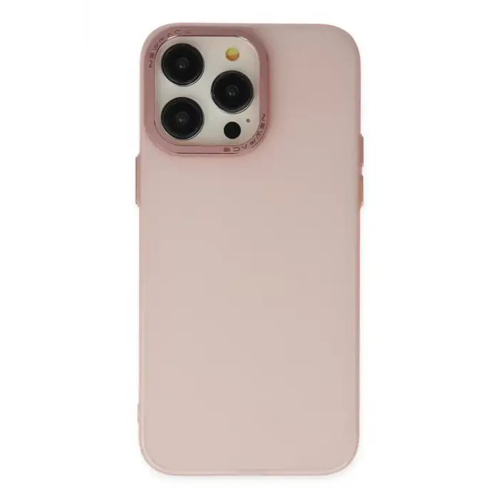 Newface Apple iPhone 14 Pro Kılıf Modos Metal Kapak - Pembe