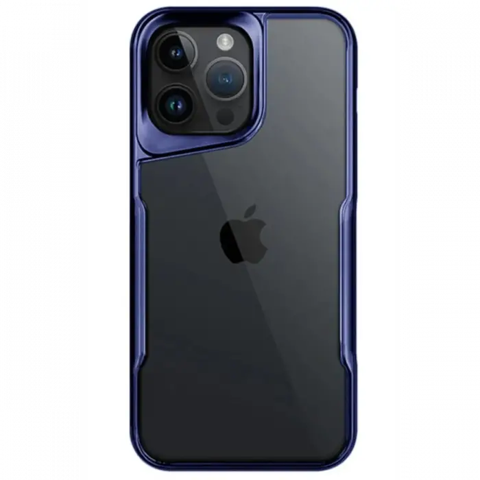 Newface iPhone 14 Pro Max Kılıf Boyi Silikon Kapak - Lacivert