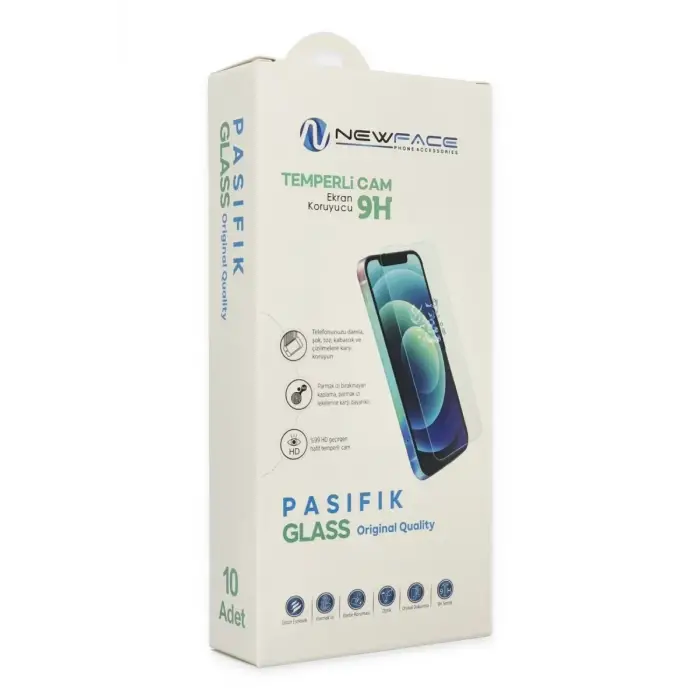 Newface iPhone 14 Pro Max Pasifik Cam Ekran Koruyucu