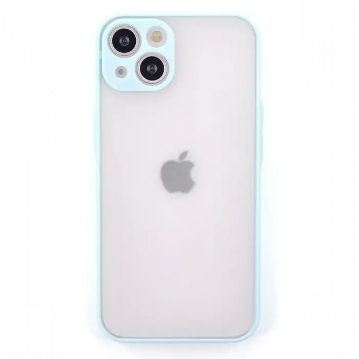 Newface iPhone 15 Plus Kılıf Montreal Silikon Kapak - Turkuaz