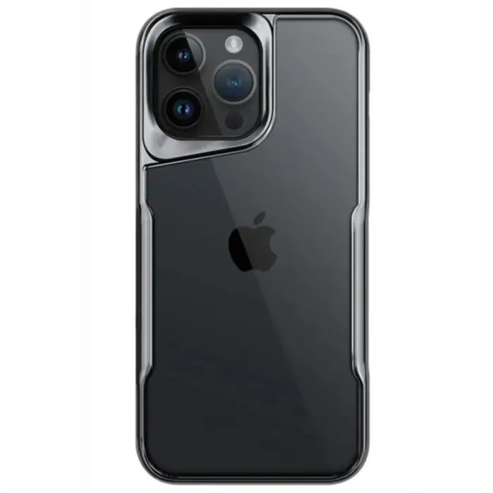 Newface iPhone 15 Pro Max Kılıf Boyi Silikon Kapak - Titan Gri