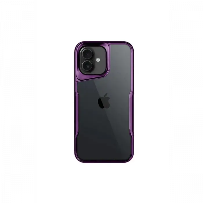 Newface iPhone 16 Kılıf Boyi Silikon Kapak - Derin Mor