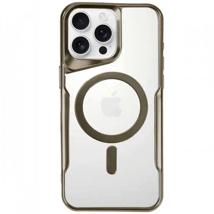 Newface iPhone 16 Pro Kılıf Boyi Magsafe Silikon Kapak - Desert