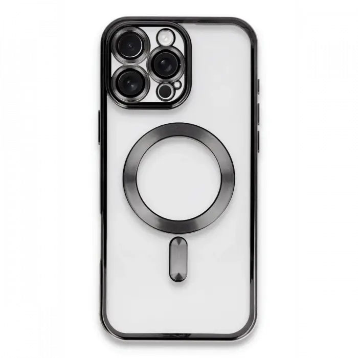 Newface iPhone 16 Pro Kılıf Kross Magneticsafe Kapak - Siyah
