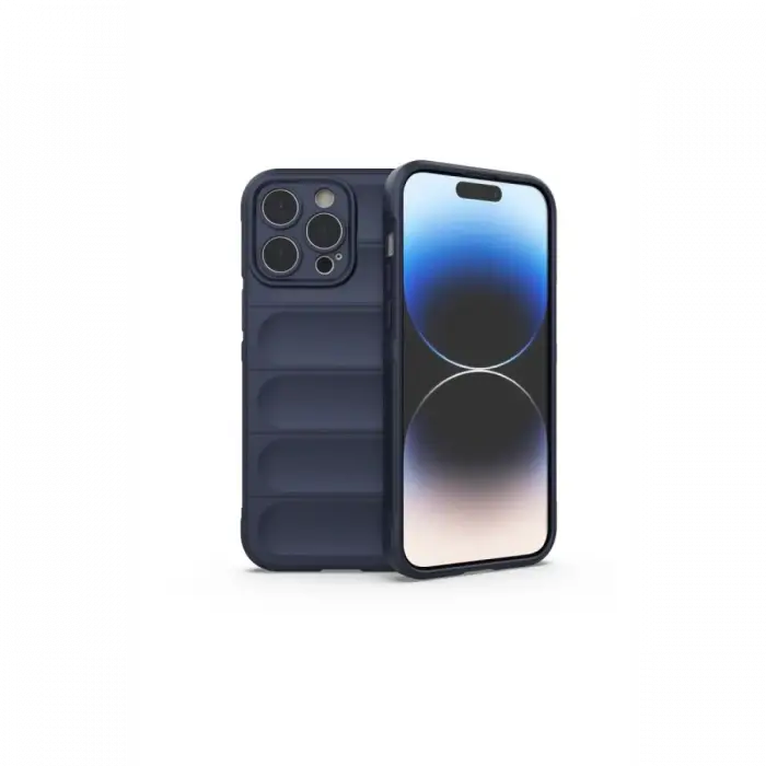 Newface iPhone 16 Pro Kılıf Optimum Silikon - Lacivert